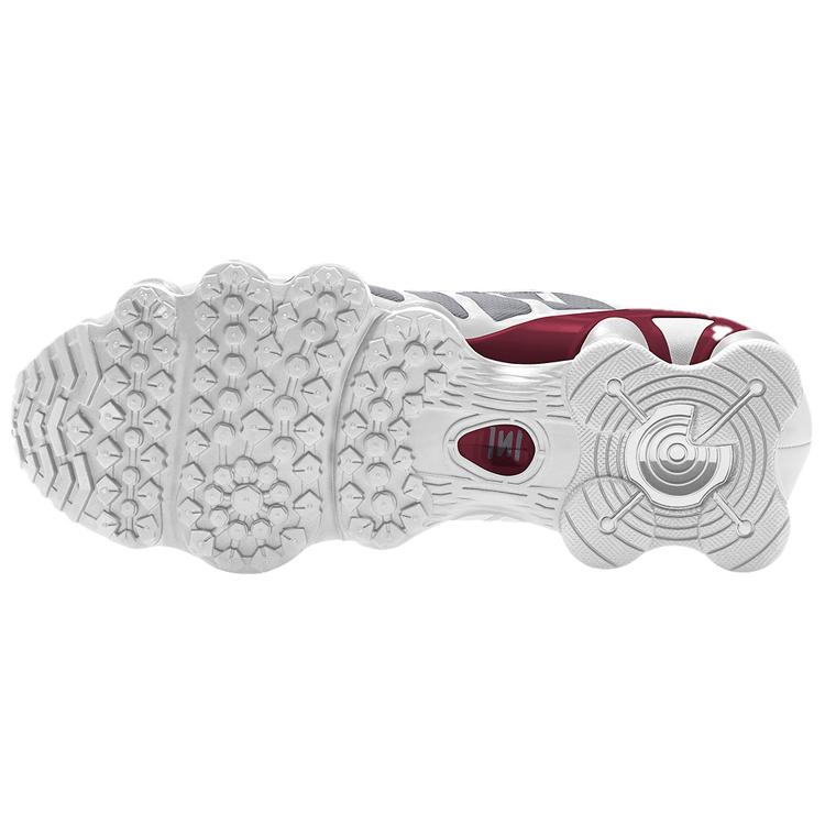 Nike Shox Tl Нейтрально-серый Командный красный AV3595-103
