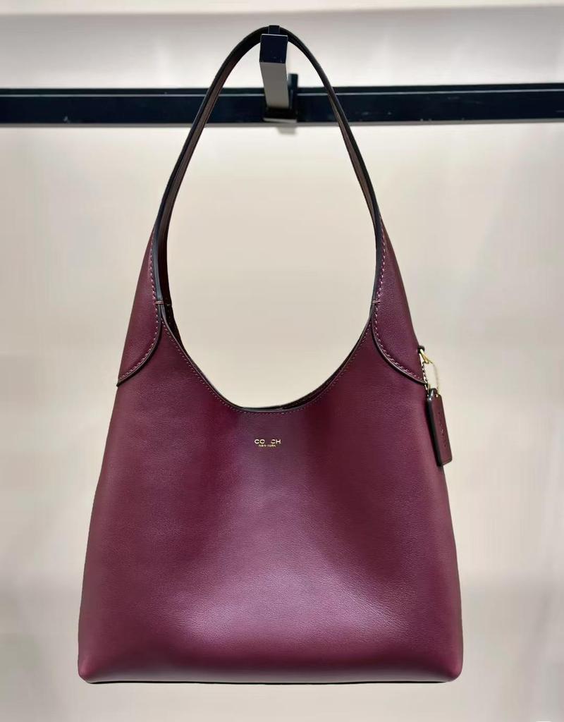 Большая ретро-сумка-тоут Brooklyn - Одноплечная сумка для поездок на работу