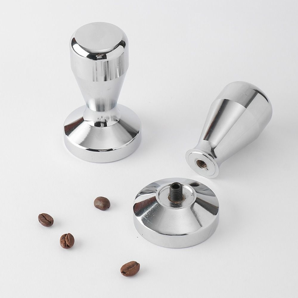 Flat Base Coffee Bean Press 51/53/58MM Coffee Powder Hammer Coffeeware Espresso Tamper Barista