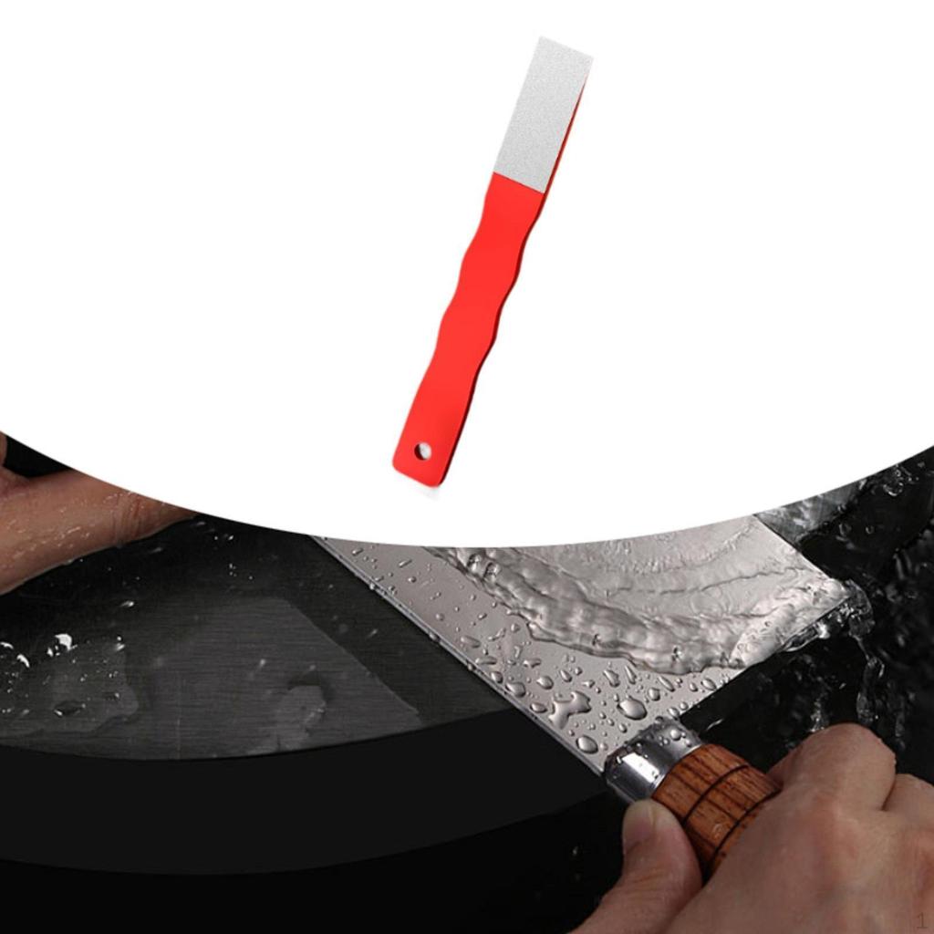 Knife Edge Opening Tool 220 Grits Sharpening Stone File for Hunting Mower Hatchet Axe