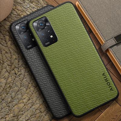 Чехол для Redmi Note 11 Pro Plus Кожаный чехол для телефона Luxxury coque для чехла Redmi Note 11S