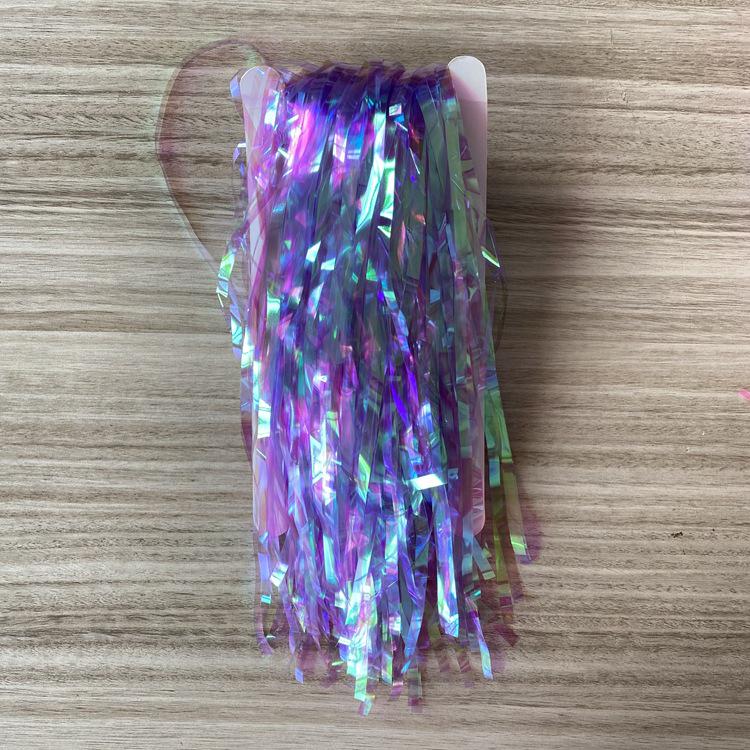 Цветной Дождь из Конфет Шелковая Занавеска - 1x2м Прозрачный Фон для Рождества, Хэллоуина, Дня Рождения, Декораций для Сцены и Мероприятий