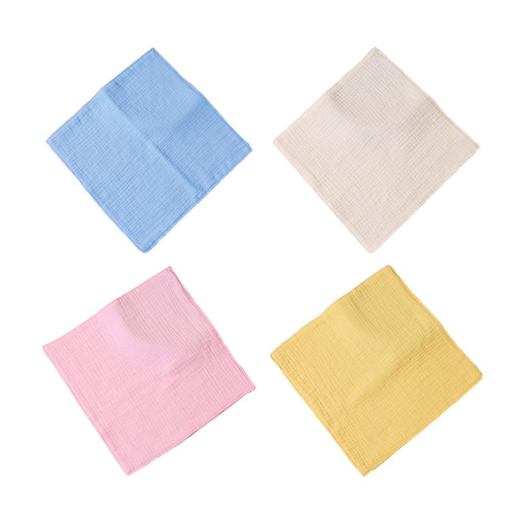 Baby Bath Towel Wipes Baby Washcloths Newborn Face Towel Baby Burp Cloths Soft Absorbent Cotton Wash Towel 20/30cm Gift