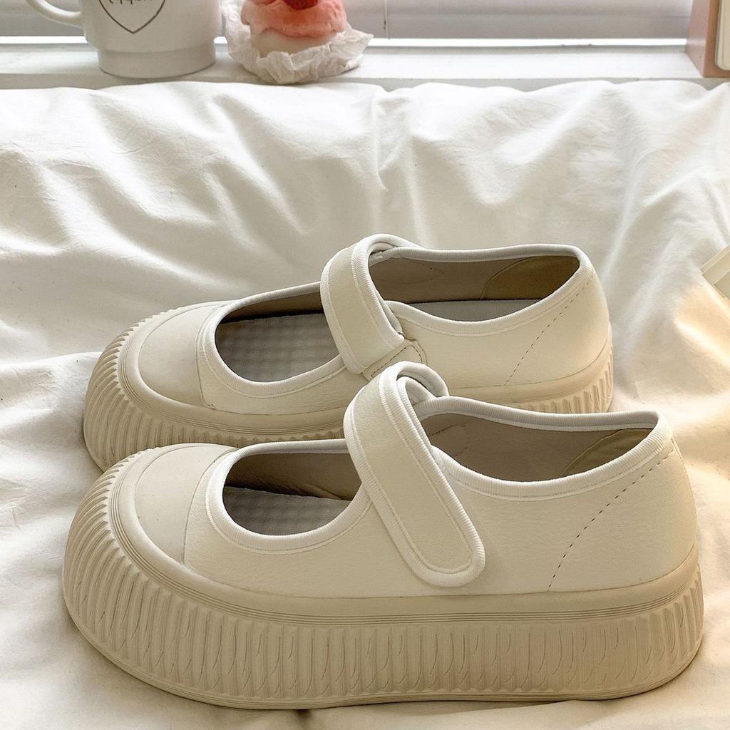 Модные женские весенне-летние новые простые удобные кеды на толстой подошве, полые сандалии, повседневная спортивная белая обувь