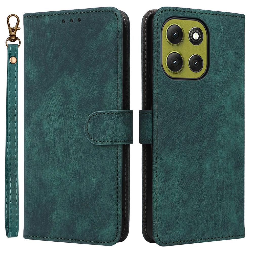 For Motorola Moto G86 5G Case Wallet RFID Blocking PU Leather Phone Cover Stand with Strap