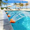 Fountain Effect Swimming Pool Fountain Oxygenating Pool Waterfall Sprayer  Inground Swimming Pool