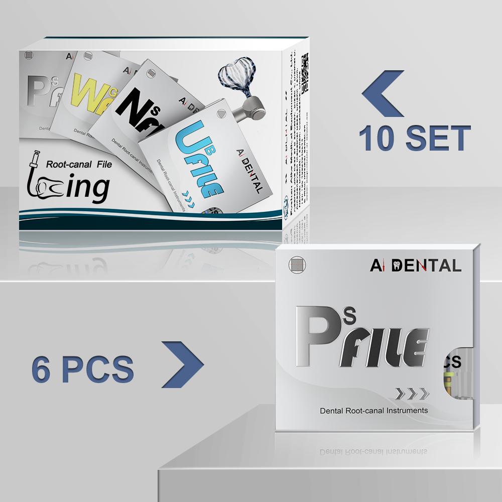 Инструменты для корневых каналов AI-PS, эндофайл, термоактивированный, 25 мм, материал Niti, эндофайлы, эндомоторный двигатель, используемый для эндодонтии