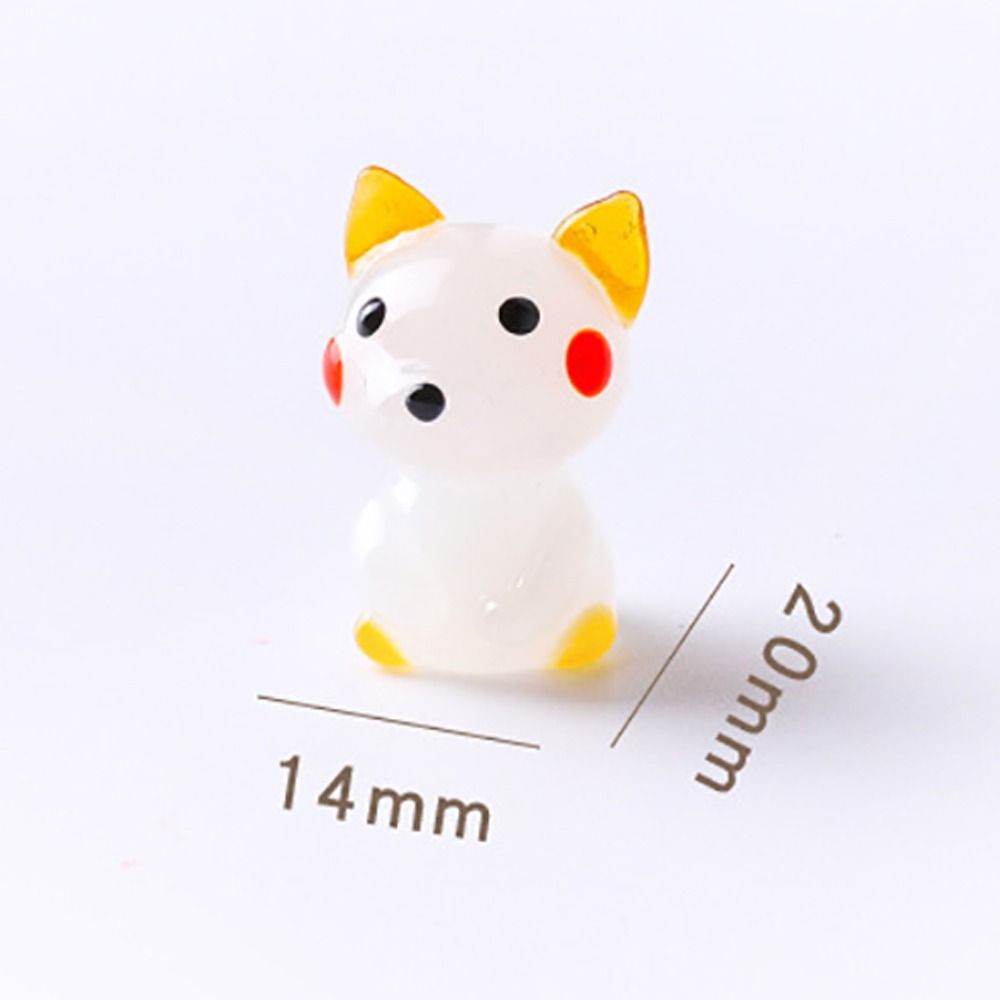 Украшения для собак из натриево-кальциевого стекла, поделки из мультяшных собак, изысканная модель собаки