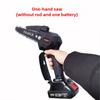Household Handheld Electric High Branch Saw Rechargeable High-altitude Pruning Saw Telescopic Electric Chain Saw