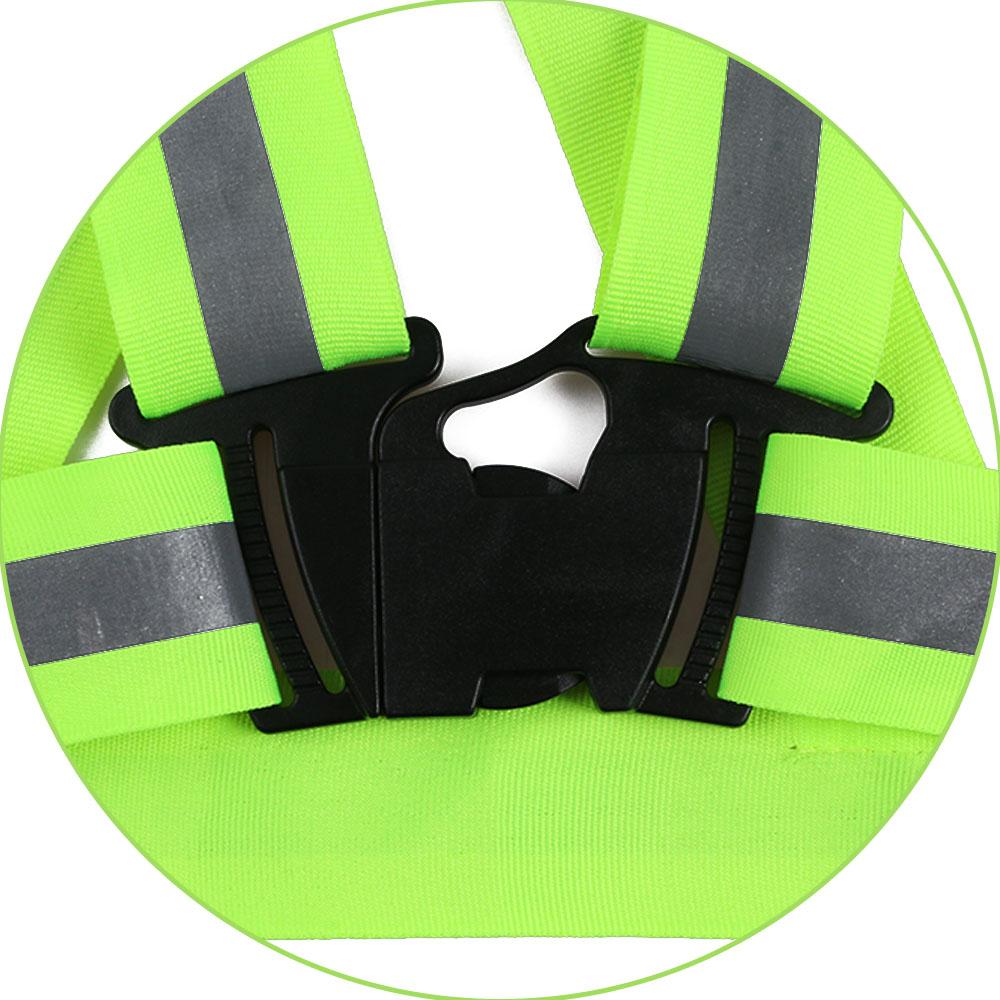 4cm Width Night Lightweight Conspicuous Kids Vest High Visibility Reflective Safety Stripes