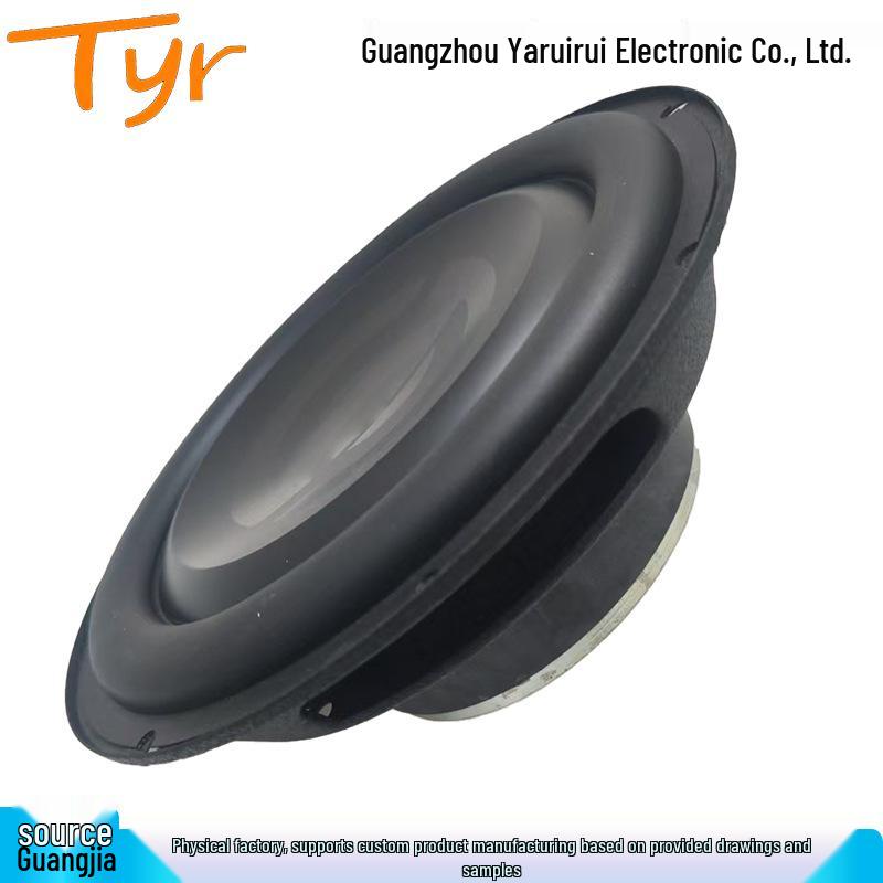 10" Car Subwoofer with 140 Magnet & 50 Core, Rubber Edge, Aluminum Cone