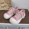 Wide Toe Thick Soled Canvas Shoes for Women's Spring Summer New Style Niche Simple Comfortable Versatile Flat Shoes