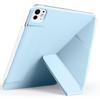 Для iPad Про 11 (2024) Чехол ПК+ПУ Кожа Подставка Оригами Магнитная Обложка для Планшета