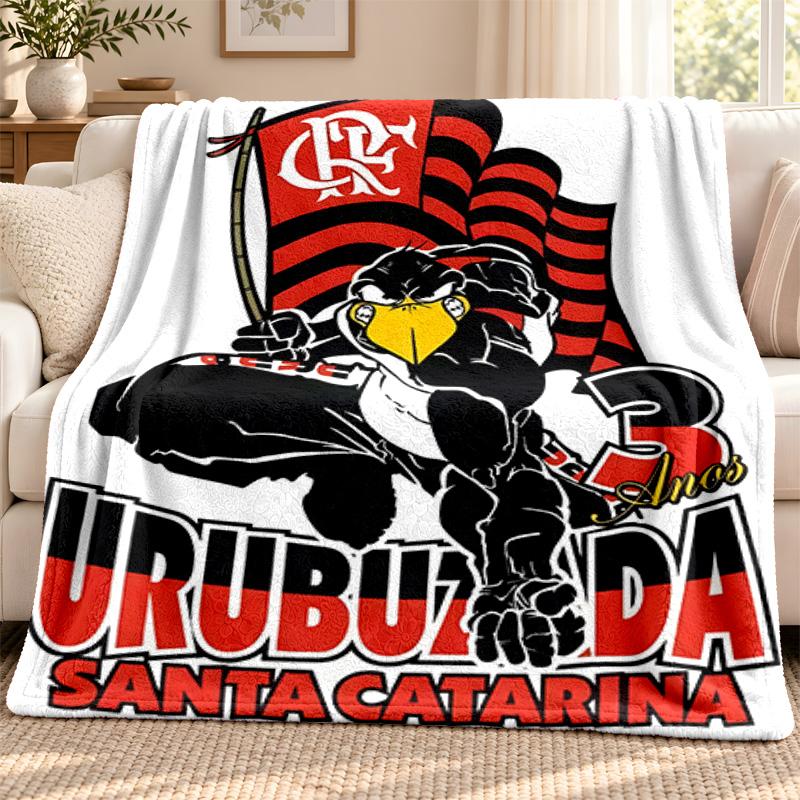 Плед Flamengo Фланелевый Плед Мягкий Уютный Плюшевый Плед для Дивана Кровати Легкий Домашний Декор На Открытом Воздухе Кемпинг