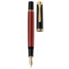 Pelikan Fountain Pen EF Extra Fine Point Bordeaux Souveraine M600 Regular Imported Product