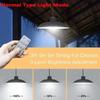 Solar Pendant Lamp Outdoor Waterproof Chandelier Light Hanging Shed LED Decorations with Remote Control for Indoor Shed Barn Roo