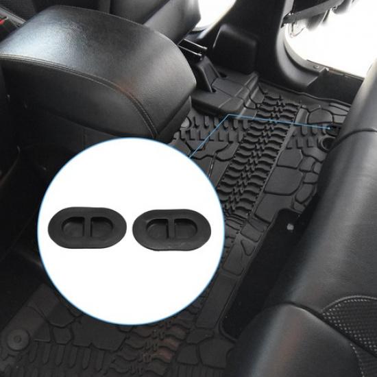 Набор из 4 штук для Jeep Wrangler JK JL 2014- Резиновые овальные пробки Сливная пробка картера