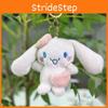 Plush Adorable Pink Bunny Keychain 10cm Soft Cute Stuffed Animal Gift With Colorful Chains