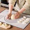 LOYELEY Cooking Mat, Kneading Mat, Large Size, Confectionery Mat, Silicone Baking Mat, Heat-Resistant, Non-Slip, Graduations, Reusable, Baking Mat, Co
