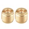 CAMVATE Screw Female 14"-20 Conversion Male 58"-27 Microphone Adapter Brass 2 Pieces