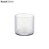 16Pcs 16/19/25/30mm Chair Leg Cap Rubber Feet-Protector Pads Non-slip Transparent Table Covers Furniture Leveling Feet Decor
