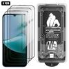 3PCS Dust-Free 3D Curved Edge HD Electroplated Explosion-Proof Tempered Glass Film For Redmi K70 Ultra, Anti-Fingerprint Screen Protector