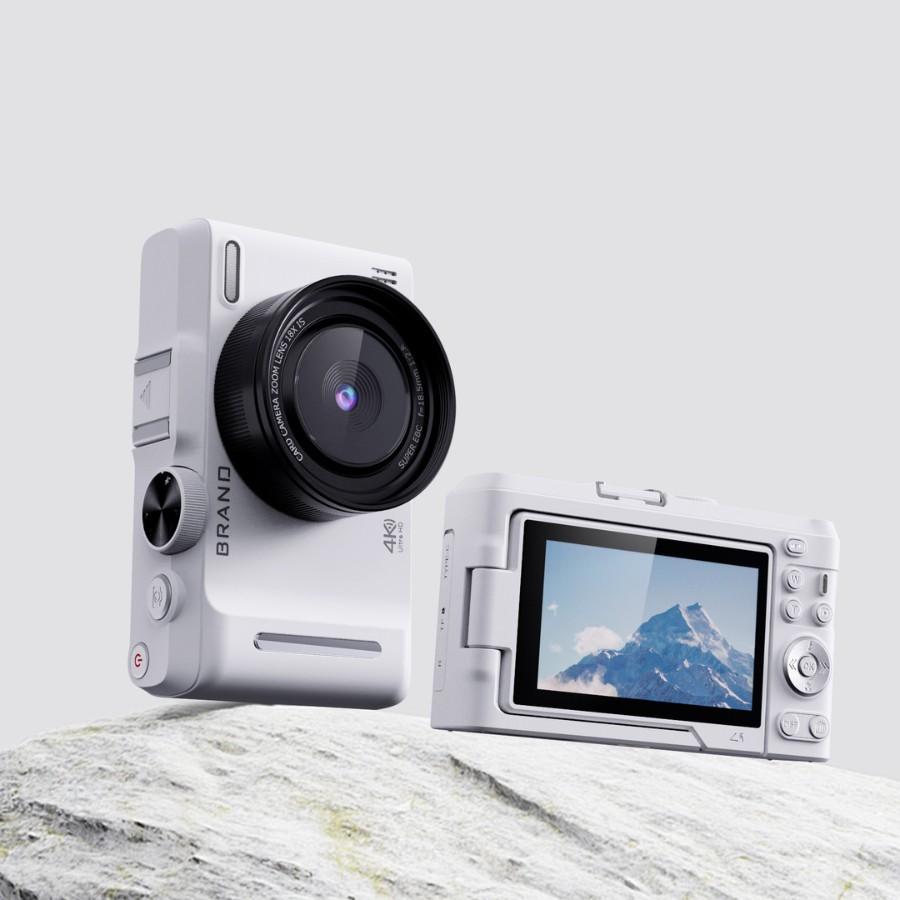 High Definition Digital Camera Retro Micro Single CCD Rotating Screen Student Party Selfie Beauty Camera