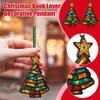 2D Acrylic Christmas Tree Pendant Decoration, Christmas Tree Decoration, Christmas Hanging Decoration, Home Decoration