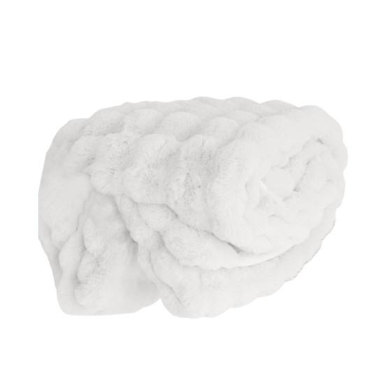 Роскошное бархатное одеяло, ультрамягкое микроволокно, мех кролика, двухстороннее плюшевое, комфортное, чистого цвета, супер теплое, для дивана, кровати, офиса, сна, зимнее одеяло