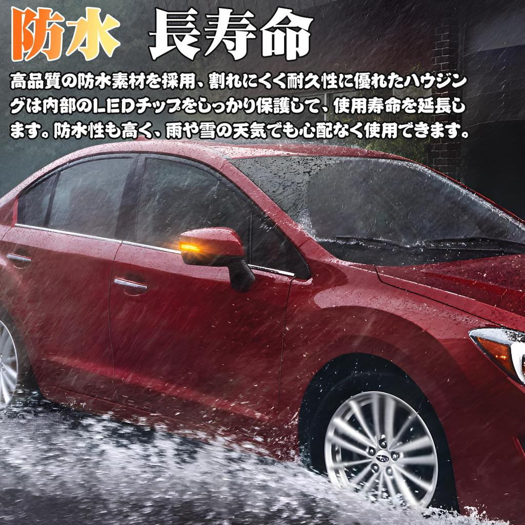 Gempro WRX S4 VAG WRX STI VAB Revogue Door Mirror Turn Signal Revogue VM4