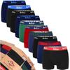 Lee Cooper Men's Multicolour Cotton Boxer Shorts 10 Pieces