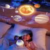 GGbingo LED Starry Sky Projector Night Light 13 в 1 Планетарий Projection USB Вращающиеся Ночники Galaxy Star Projector Lamp