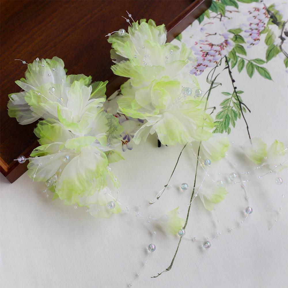 Заколки для волос в виде цветка, вилки, китайские аксессуары для волос ханьфу для женщин, вилка-шпилька ручной работы, винтажные свадебные украшения для волос в стиле ретро, короны для девочек и женщин