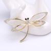 Blucome Креативная новая опаловая брошь в виде стрекозы, модная булавка из сплава с насекомыми, женское пальто, свитер, аксессуары для одежды