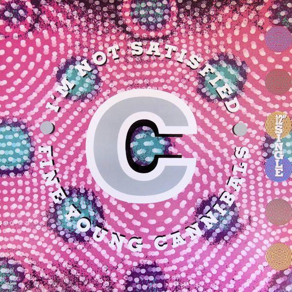 12-дюймовая пластинка FINE YOUNG CANNIBALS Im Not Satisfied IRS24009 I.R.S. Записи 1990 США Танцевальная Электроника Б/у
