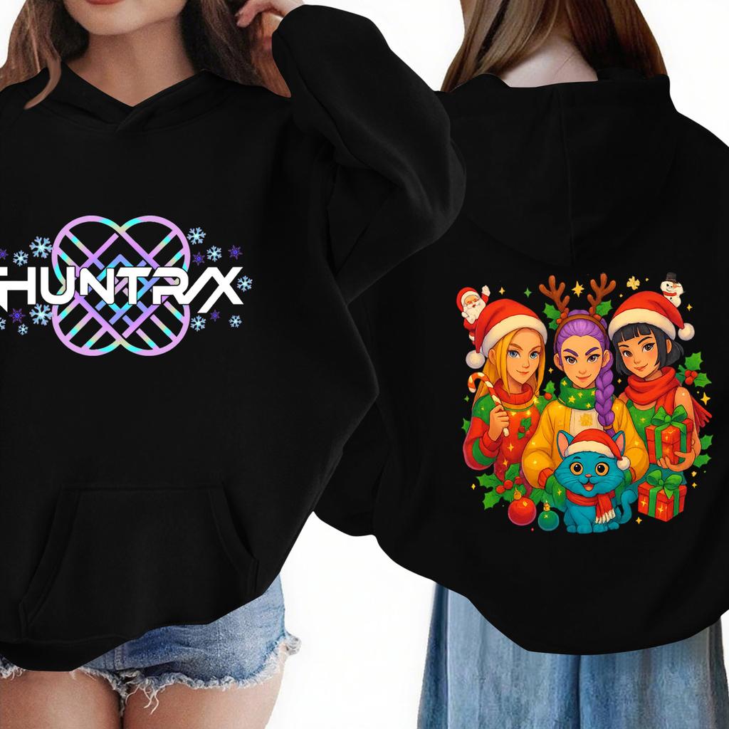 Children's Long-sleeved Loose Pullover Letter-printed Hooded Sweatshirt