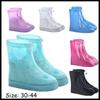 1 Pair Unisex Outdoor Rain Waterproof Protector Shoes Boot Cover Unisex Rain Shoe Covers Anti-Slip Rain Shoes Cases
