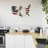 США Американские Флаги Металлическая Вывеска Настенные Украшения Мужчина США