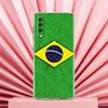 Чехол для телефона Samsung A56 A36 A26 A24 A16 A14 A12 A32 A50 A70 A20E A22 A40 A34 A54 A42 A52 5G A04s A06 Чехол Большой Флаг Бразилии