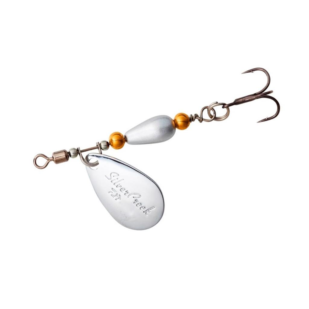 DAIWA Trout Silver Creek Вращающаяся блесна 4,0 г Серебристая приманка