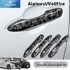 2024 Toyota Alphard/Vellfire Накладки на ручки дверей из углеродного волокна (Кованый/Твил)
