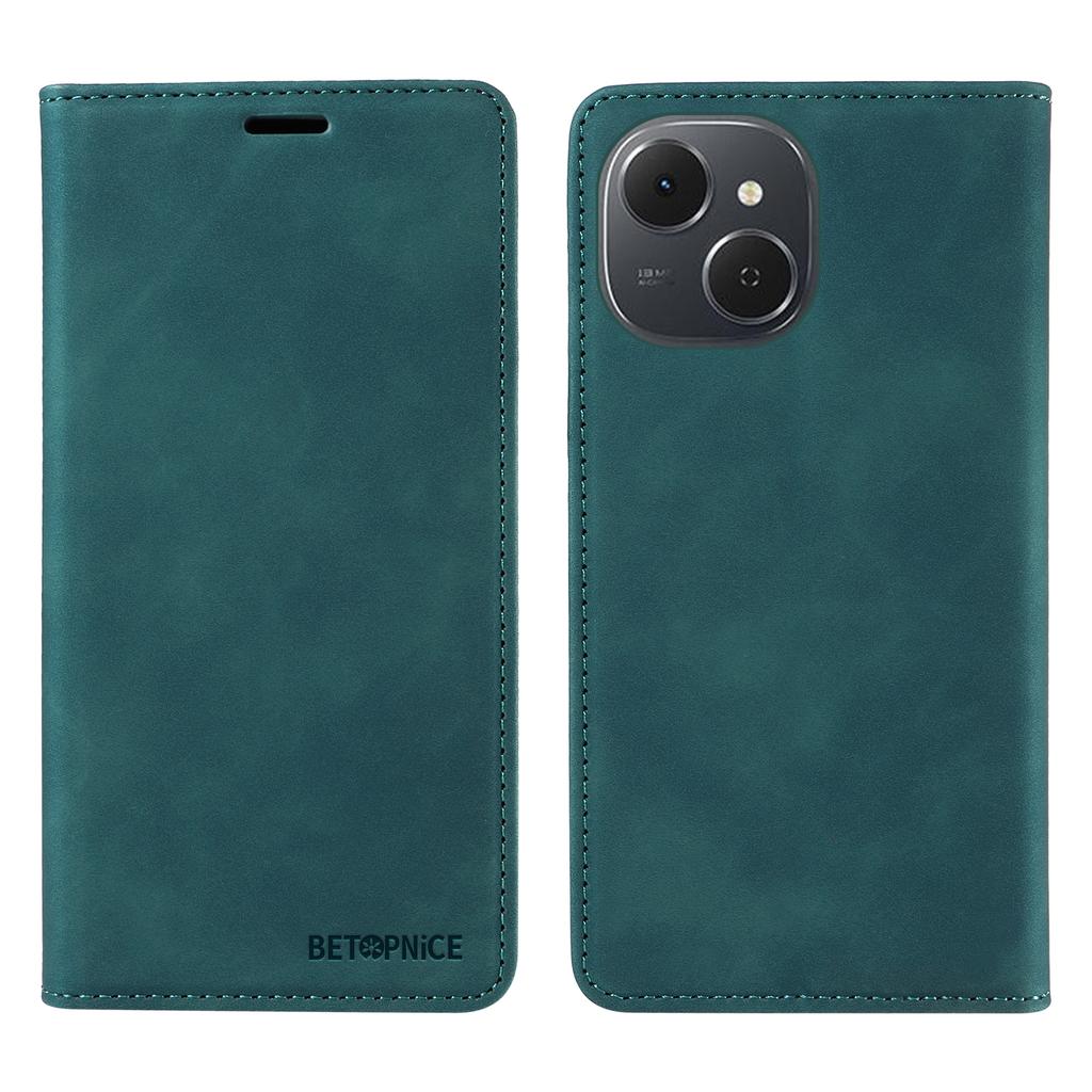 Для TECNO Spark 40C Чехол BETOPNICE с магнитной застежкой Кошелек с блокировкой RFID Подставка Кожаный чехол для телефона