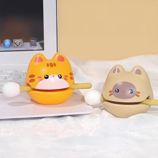 Игрушка деревянная рыба с изображением животных из мультфильма и молотком для детей и взрослых, для снятия стресса, медитации, успокаивающего ударного инструмента в виде дзен-барабана