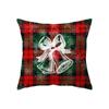 Рождественская тема Рождественские украшения с принтом наволочка для дома, гостиной, украшения дивана, подушка, наволочка