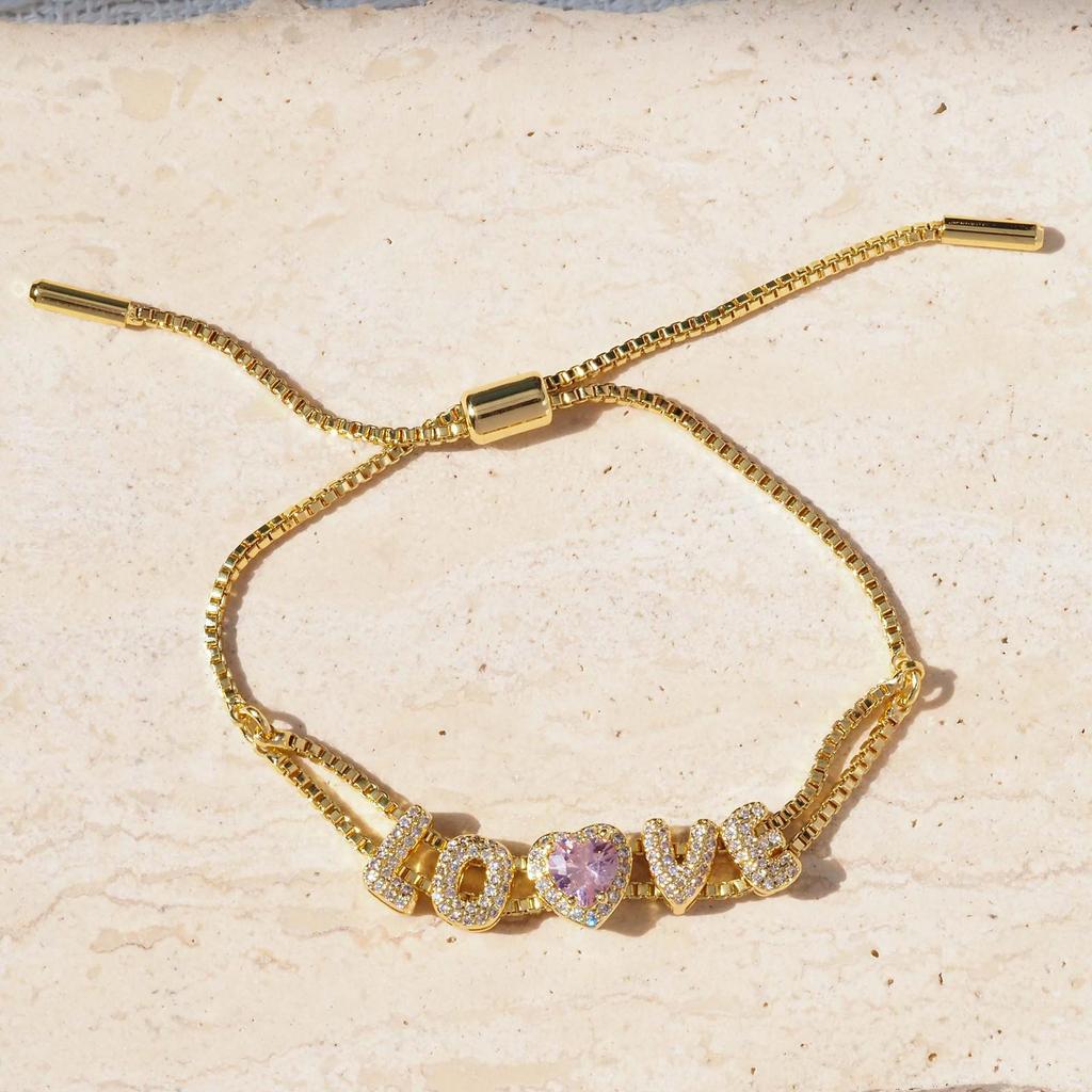 Европейский бестселлер: Браслет MAMA LOVE с позолотой в форме сердца – Идеальный подарок на День матери