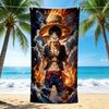 1Pc One Piece Adventure Beach Towel, Quick Dry, Multi-Use for Beach Pool Gym Yoga Home Travel, Christmas, Halloween, Xmas Gift M929271