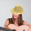 Sequin Hat Costume Accessories Shining Party Props Supplies Bling Dance Hats