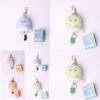 Soft Short Plush Expandable Keyring Bag Ornament