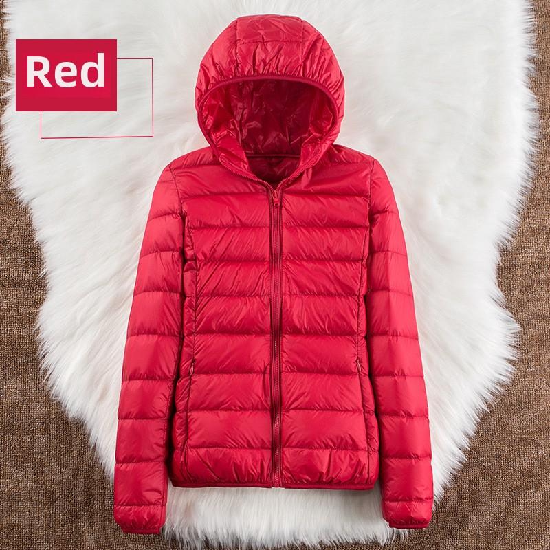 Женская осенняя белая куртка-пуховик с капюшоном, ветрозащитная, теплая, повседневная, зимняя, S-6XL