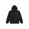 Vans Solid Color Hooded Down Jacket With Storage Pocket Details Unisex Jacket Black VN0A7YJFBLK